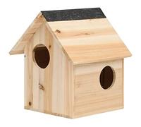 ARKEM Casa para Ardillas Madera Maciza de Abeto Comedero Animales 26x25x29 cm