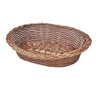 ARKEM Cesta para Perros/Cama para Mascotas Sauce Natural 50 cm Cama Perros Medianos