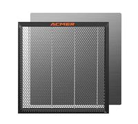 ARKEM -E10 Tablero de Mesa de Trabajo de Panal de Corte por láser Plataforma de Panel de Acero 440x440 mm para CO2 o máquina cortadora de Grabador láser de diodo Compatible con NEJE/XTOOL /