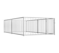 ARKEM Jaula Perrera de Exterior 200x400x100 cm Perreras Exteriores Valla Metalica Exterior