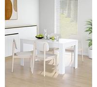 ARKEM Mesa de Comedor de Madera contrachapada Blanco 140x74,5x76 cm Mesa Cocina Extensible Muebles Comedor Mesa Comedor pequeña mesas de Cocina