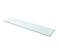 ARKEM Panel de Estante Vidrio Claro 110x25 cm Estante Flotante Estanterias 25 Cm Ancho