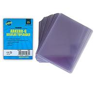 Arkero-G® 25 fundas protectoras normales de 3 x 4 pulgadas para cartas coleccionables estándar y pequeñas, por ejemplo, Pokemon, MTG Magic, Yugioh Trading Card Game