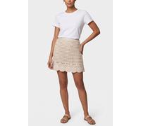 ARKET Normandie Crochet Skirt White Talla: M | Mini Faldas Outlet | Mujer | Blanco