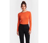 ARKET Oddrun Wool Rib Ls Orange Talla: XS | Manga Larga Outlet | Mujer | Naranja