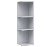 ARKITMOBEL Modulo Rinconero para Baño, Mueble con Estantes, Acabado en Blanco Brillo, Medidas: 20 cm (Ancho) x 65 cm (Alto) x 19,5 cm (Fondo)