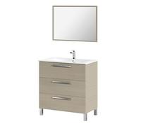 ARKITMOBEL Mueble de baño, Roble, 3 Cajones