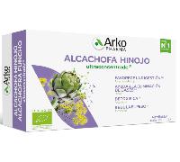 Arkopharma Arkofluido Alcachofa - Hinojo Bio 20 Ampollas, Control De Peso, Detoxifica Y Regula El Peso, Complemento Alimenticio, Verde, 20 Unidad (Paquete de 1)