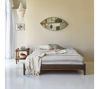 Arko - Cama de mango macizo de 160 cm x 200 cm H 32 x B 175 x T 210 cm