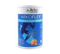 ARKOPHARMA Arkoflex Colágeno Sport Polvo 390 g Hidrolizado Tipo II Naranja | Con colágeno tipo II, ácido hialurónico, magnesio y cúrcuma. Apoyo para articulaciones, cartílago y músculos.