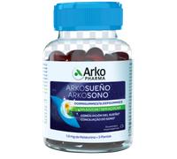 Arkopharma Gomitas Arkosueño – 1,9 mg melatonina, melisa, tila y amapola, sin azúcar – 30 uds