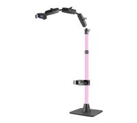 ARKON Mounts Remarkable Creator - Soporte de Montaje para decoración de Galletas, proyector Pico y Soporte para teléfono, Soporte para Segundo teléfono, Base sólida, Poste de extensión Rosa, para