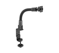 ARKON Pedestal de Montaje de Abrazadera con Cuello de Cisne de 12"