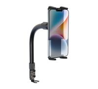 Arkon - Soporte de Asiento de Coche para iPad Mini o iPhone 7, 6S, 6 Plus, iPhone 7, 6S, 6 y 5S, Color Negro