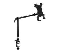 ARKON TAB802 - Soporte de Abrazadera para Tablet de Escritorio o Silla de Ruedas con Brazo de 22 Pulgadas para iPad Air iPad Pro, iPad 4, 3, 2, Galaxy Tab S 10.5, Color Negro