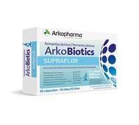 Arkopharma Probiótico Arkobiotics Supraflor Adultos 6 cepas 11.000 millones UFC 10 cápsulas