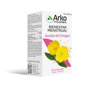 Arkopharma Arkocápsulas Aceite de Onagra, Bienestar de la Mujer, Ayuda a Reducir Dolores Menstruales y Síntomas de la Menopausia, Salud de la Piel Vitamina E, 200 Cápsulas