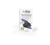 Arkopharma Arkocápsulas - Carbón vegetal activado orgánico 80 Cápsulas