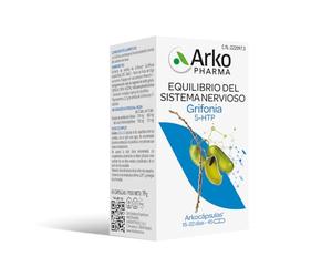 ARKOPHARMA Arkocápsulas Grifonia 5-HTP, 45 Cápsulas Vegetales, S. Nervioso | Con extracto de semilla de grifonia y trigo sarraceno. Aporta 5-HTP precursor de serotonina. Origen natural.