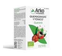 Arkopharma Arkocápsulas Guaraná BIO 80 Cápsulas, Ayuda a Quemar la Grasa Corporal, Metabolismo de Grasas, Vegano, Complemento Alimenticio
