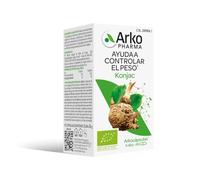 Arkopharma - Arkocápsulas Konjac Bio, 45 Cápsulas, Complemento Alimenticio con Glucomanano Ecológico, Ayuda a Adelgazar en Dietas Hipocalóricas, Efecto Saciante, Apto Veganos