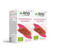Arkopharma Arkocápsulas Levadura Roja de Arroz, 90 Cápsulas Pack x2, Salud de Corazón, 100% Vegetal, Controlar Niveles de Colesterol, Complemento Alimenticio