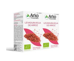 ARKOPHARMA Arkocápsulas Levadura Roja de Arroz Bio, Pack 2 x 45 Cápsulas