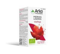Arkopharma - Arkocápsulas Vid Roja Bio, 45 Cápsulas, Complemento Alimenticio con Hoja de Vid Roja Ecológica, Ayuda a Piernas Ligeras y Buena Circulación, Polifenoles, Apto Veganos