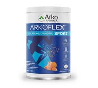 Arkopharma Arkoflex Colágeno Sport, Colágeno Hidrolizado, Sabor Naranja, Bote 390 gr, Articulaciones, Huesos y Músculos, Ácido hialurónico, Magnesio, Manganeso, Cúrcuma y Vitaminas