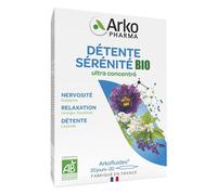 Arkopharma Arkofluides Détente Relajación y Sueño Bio 20 Ampollas