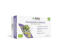 ARKOPHARMA Arkofluido Alcachofa Hinojo Bio 20 Ampollas Digestión Vegetal | Con extracto de alcachofa e hinojo. Reduce gases e hinchazón, detoxifica y ayuda al control del peso. 1 ampolla al día.