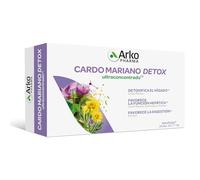 ARKOPHARMA Arkofluido Cardo Mariano Detox, 20 Ampollas, Desmodium, Romero | Detoxifica el hígado y favorece la función hepática y la digestión. Sin alcohol. Apto para veganos.