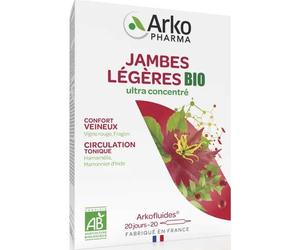 Arkopharma Arkofluidos Piernas Ligeras BIO 20 ampollas