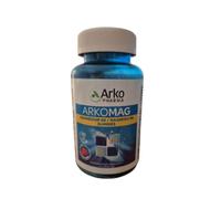 Arkopharma ArkoMag 45 GUMMIES Magnesio y B6 [contribuye al funcionamiento normal del sistema nervioso] [Sabor Fresa]
