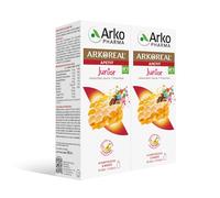 Arkopharma Arkoreal Jarabe Apetit Junior 150 ml Pack x2, Jalea Real, Quina y 8 Vitaminas, Estimula el Apetito, Sabor a Pera - Plátano, Complemento Alimenticio