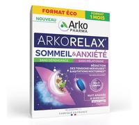 Arkopharma Arkorelax Sueño y Ansiedad Pasiflora Hierba Luisa Vitamina B3 30 comprimidos
