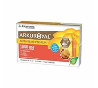ArkoPharma ArkoRoyal - Pappa Reale 1000mg + 11 Vitamine Senza Zucchero, 10 Fiale