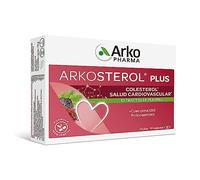ARKOPHARMA Arkosterol Plus Colesterol 30 Cápsulas Coenzima Q10 Vegetal | Con levadura roja de arroz, ajo negro y coriandro. Ayuda a mantener el colesterol normal. Fórmula vegetal, apto veganos.