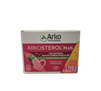 Arkopharma Arkosterol Plus Levadura Roja De Arroz + Q10 Pack 90 Cápsulas, Monacolina K, Coenzima Q10, Solución Natural Para Controlar el Colesterol, 100% Vegetal, 1 Cápsula al Día