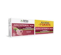 Arkopharma - Arkosterol Plus, Pack 2 x 30 Cápsulas, Complemento Alimenticio para Colesterol, Coenzima Q10 + Policosanoles, con Levadura Roja de Arroz y Ajo Negro, Fórmula Vegetal, Apto para Veganos