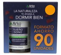 Arkopharma Arkosueño Dormigummies 90 Gominolas Sin Azúcar, Conciliar Sueño Fácilmente, 1,9mg Melatonina, Melisa, Tila y Amapola de California Para Dormir, Vegano