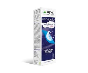 ARKOPHARMA Arkosueño Melatonin Gotas, 30 ml, Melatonina 1mg, Familia | Reduce el tiempo para conciliar el sueño y ayuda en despertares nocturnos. Formato en gotas, apto para toda la familia.