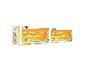 Arkopharma Arkovox Própolis + Vitamina C 48 Comprimidos, Sabor Miel - Limón, Calma La Garganta, Faringe Y Cuerdas Vocales, Ayuda Al Funcionamiento Normal Del Sistema Inmune, Sin Azúcares Añadidos