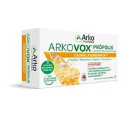 ARKOPHARMA Arkovox Própolis y Vitamina C Frambuesa 24 Comprimidos Garganta | Con malvavisco, papaína y própolis para el bienestar de la garganta. Para chupar. Desde 6 años.