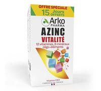 Arkopharma Azinc Adulte Vitalité Vitaminas C & E Zinc 150 cápsulas