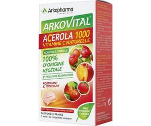 Arkopharma Azinc Vegetal Acerola 1000 30caps