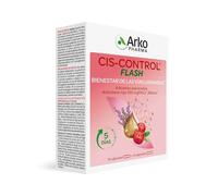 Arkopharma Cápsulas Flash Cis-Control Cranberola – Arándano rojo, brezo y aceites esenciales x20