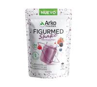 Arkopharma Figurmed Shake, 10 Batidos Sustitutivos de Comidas para Controlar el Peso, Ayuda a la Pérdida de Peso, Saciante, Sabor Frutos Rojos 218Kcal