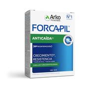 Arkopharma Forcapil Anticaída, Ayuda a Reducir Caída del Cabello, Crecimiento, Resistencia y Anclaje, Alta Concentración en Biotina, Complemento Alimenticio, 30 Unidad (Paquete de 1)