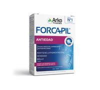 Arkopharma - Forcapil Antiedad, 30 Comprimidos, Complemento Alimenticio para el Envejecimiento Capilar, Ayuda a Reducir la Aparición de Nuevas Canas, Mantiene la Pigmentación, Densidad y Brillo